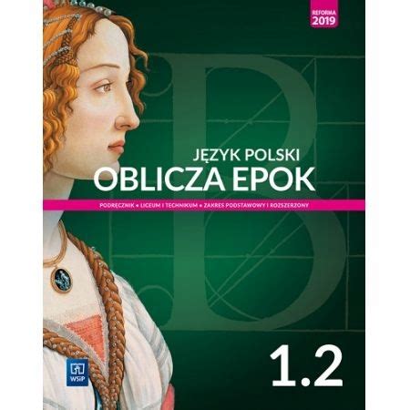 J Zyk Polski Oblicza Epok Podr Cznik Kl Wsip