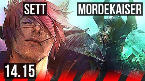 Sett Vs Mordekaiser Top 6 Solo Kills Tr Diamond 1415 Youtube