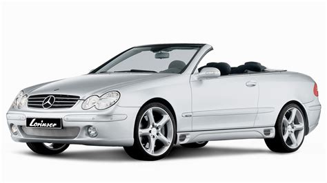 Mercedes Benz Clk Class Cabriolet By Lorinser Sfondi E Immagini