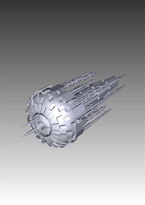 3d Replicator S Mothership Stargate Sg1 Model