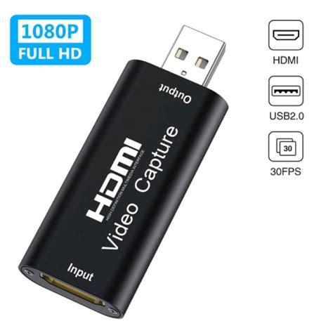 Placa De Captura Hdmi Usb Para Live Stream Shopee Brasil