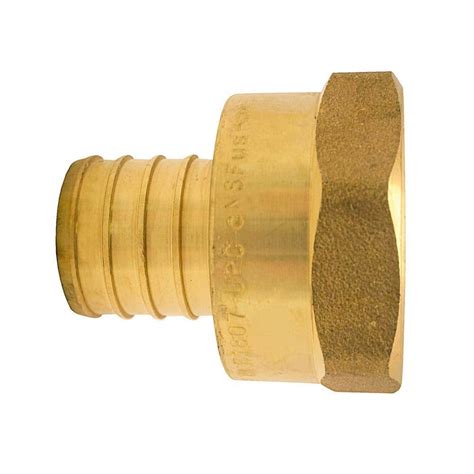 Apollo 3 4 In Brass PEX B Barb X 3 4 In Female Pipe Thread Adapter