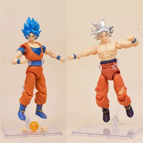 Dragon Ball Shf Goku Vegeta Action Figure Super Saiyan Gogeta Dbz