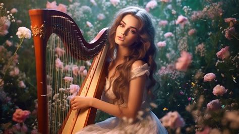 Relaxing Harp Hymn Paradise Harp Music Instrument Healing Harp