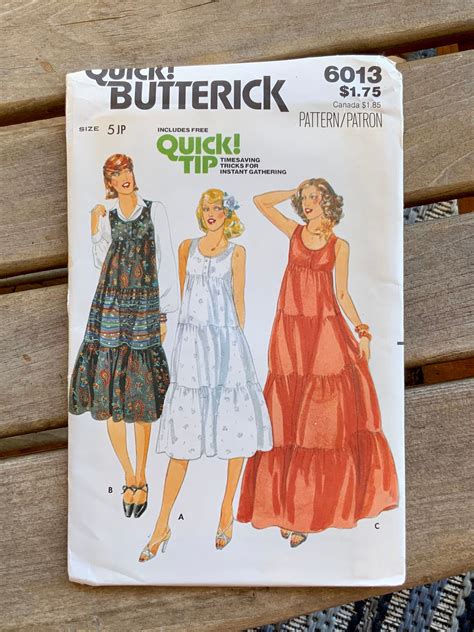 Butterick 6013 Junior Petite Uncut Factory Fold Sewing Pattern Size 5JP