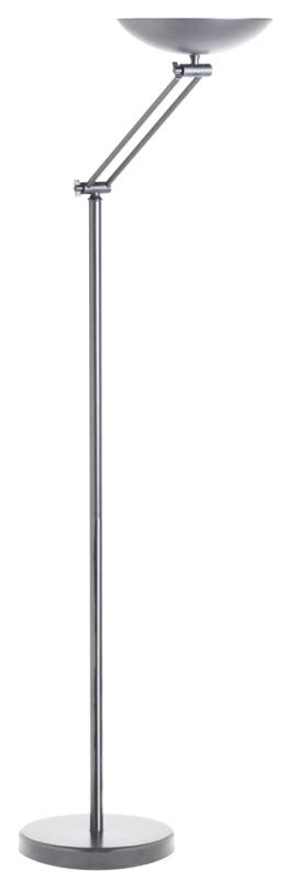 Unilux Lampadaire Led Dely Articulated Noir