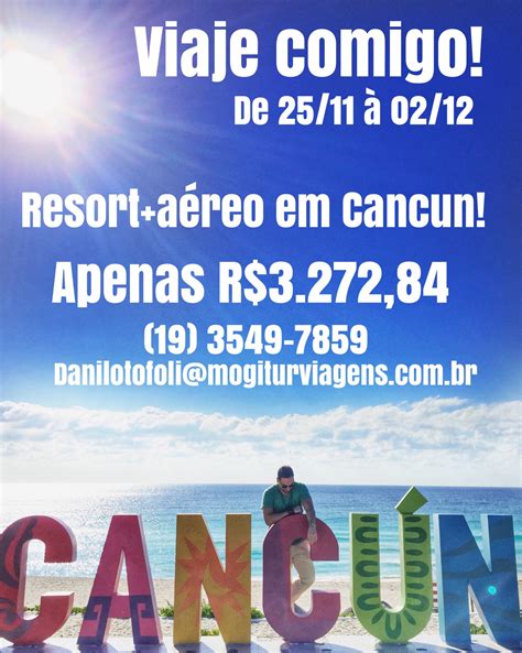 Viajar Para Cancun Pagando Pouco E COMIGO Estevampelomundo Br