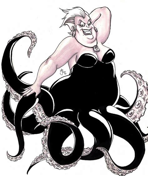 Ursula the Sea Witch by skullberries on DeviantArt