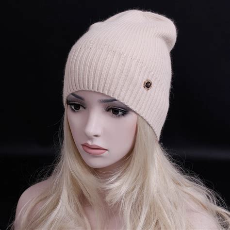 Fashion Street Style Skullies Beanies Women Hat Wool Knit Hat Female Cap Man Winter Hat For