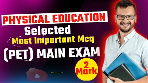 Physical Education Mcq Questions For Regular Teacher PET Main Exam