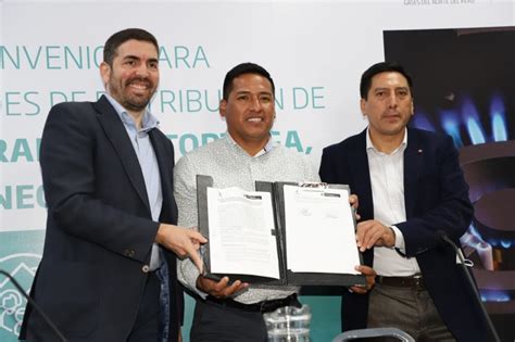 Gasnorp Y Minem Firman Convenios Para La Construcci N De Redes De Gas