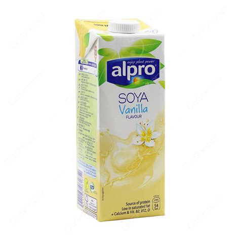 Alpro Soya Milk Vanilla Flavour 1 L Buy Online