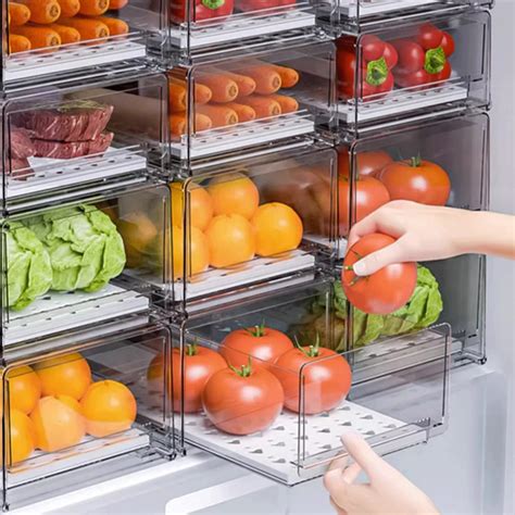 Buy Yatmung Extra Large Fridge Drawers With Ventilation System