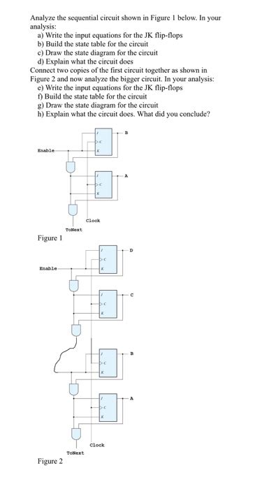 Solved Analyze The Sequential Circuit Shown In Figure I