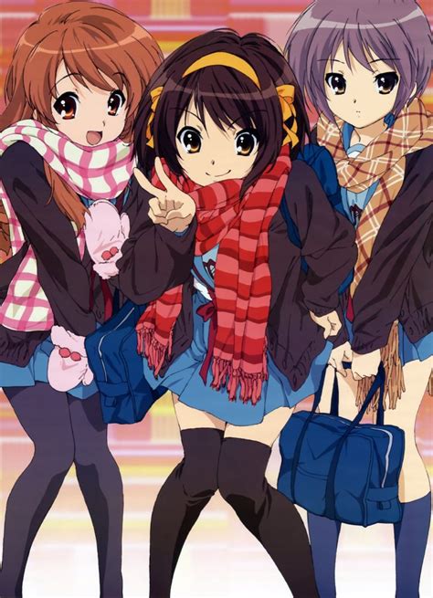 El Anime Suzumiya Haruhi No Yuuutsu Celebra Su Décimo Quinto