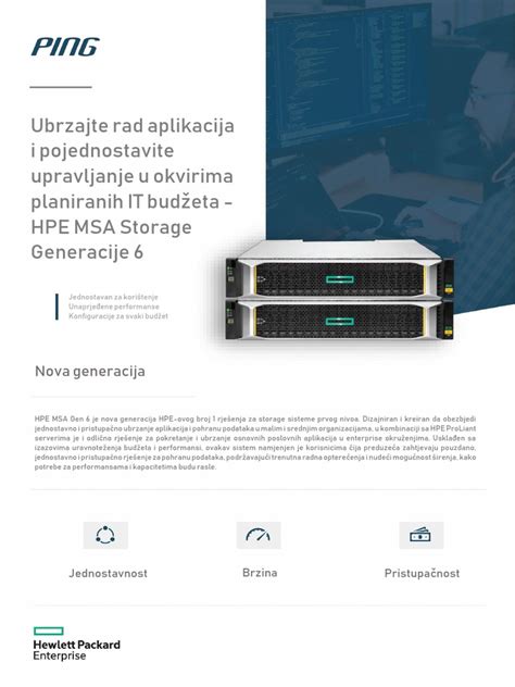 Brosura Hpe Msa Storage Gen6 Pdf