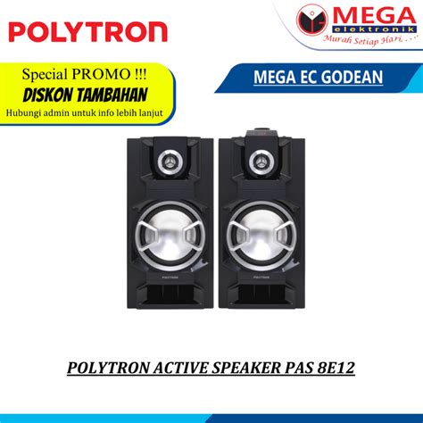 Jual Speaker Aktif Polytron Active Speaker Pas 8e12 Shopee Indonesia