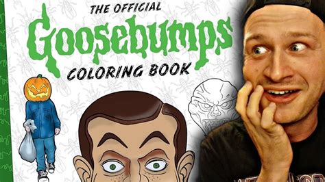 The Official Goosebumps Coloring Book Coming Soon Youtube