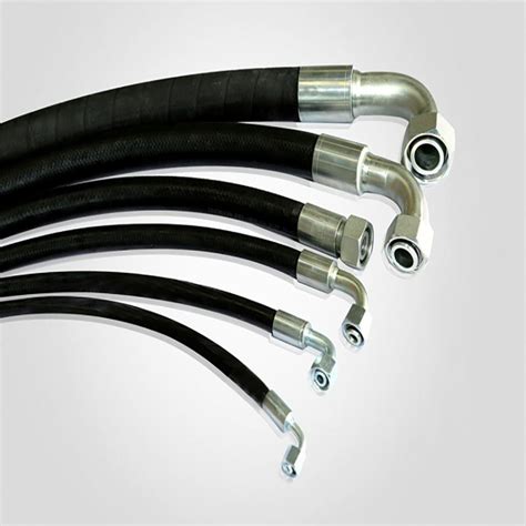 Spiral Steel Wire Reinforced High Pressure Rubber Hydraulic Hose Water