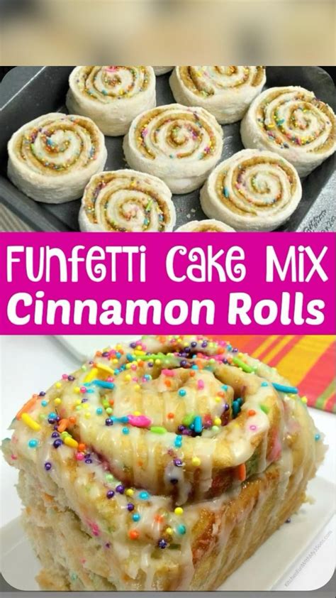 Funfetti Cinnamon Rolls Artofit