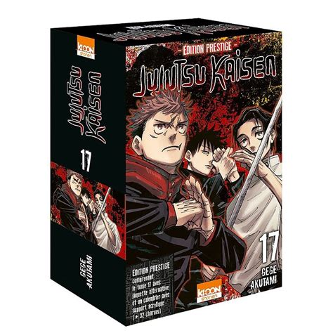 MANGA JUJUTSU KAISEN TOME 17 EDITION PRESTIGE