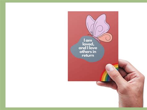 Positive Affirmation Cards for Kids Motivational Cards Editable ...