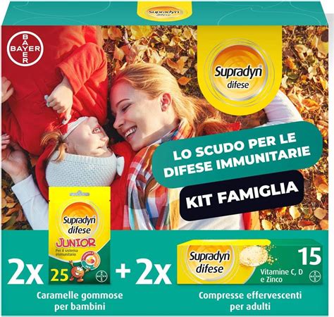 Supradyn Difese Kit Integratore Multivitaminico Alimentare Completo