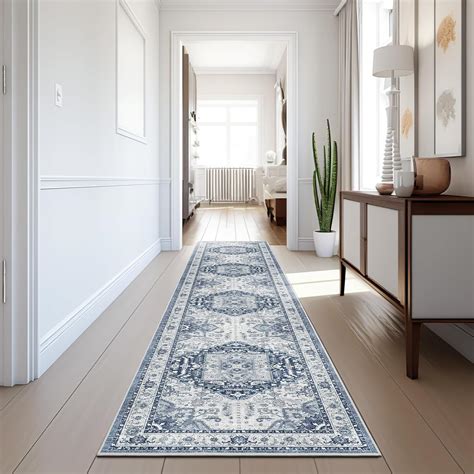 Amazon Madane Runner Rugs For Hallway X Extra Long Washable Non