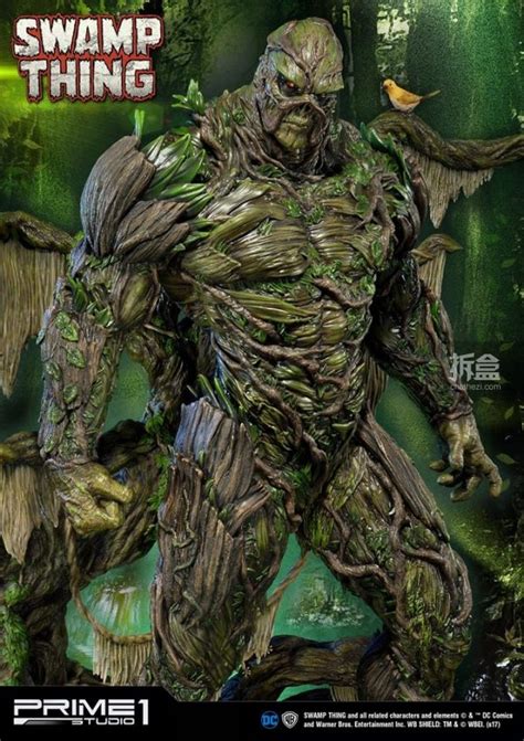 Prime 1 Studio Dc漫画超级英雄 沼泽怪物swamp Thing 全身像 拆盒