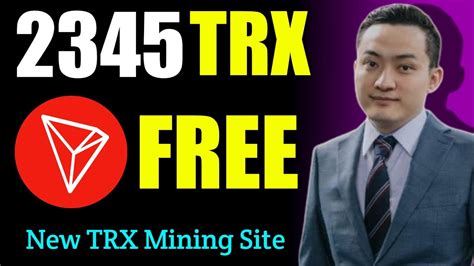 New Trx Mining Site Best Trx Cloud Mining Platform New Trx