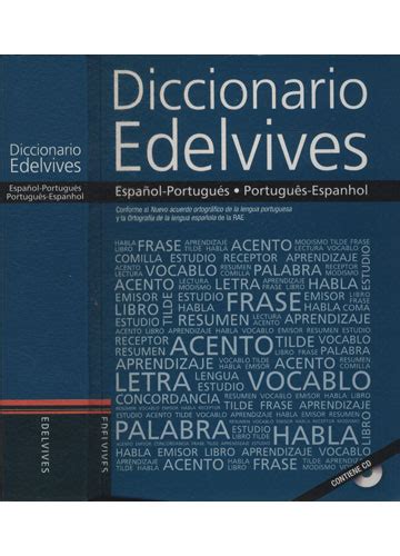 Sebo do Messias Livro Diccionario Edelvives Español Portugués