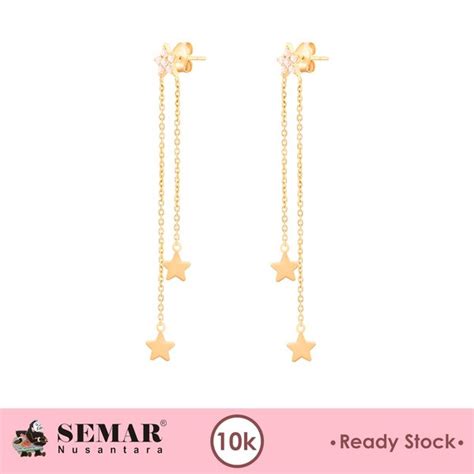 Jual Anting Emas Alisha Star Gold K Semar Nusantara Di Lapak Semar