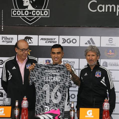 Colo Colo on Twitter Darío Lezcano fue presentado oficialmente ante