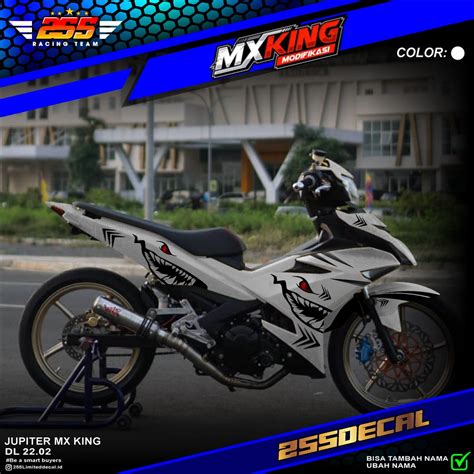 Jual BISA COD Decal MXKING 150 Full Body Full Blok Dekal Sticker MX