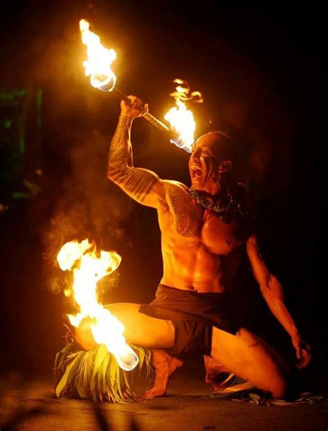 Samoan Fire Dancer Polynesian Dance Polynesian Cultural Center