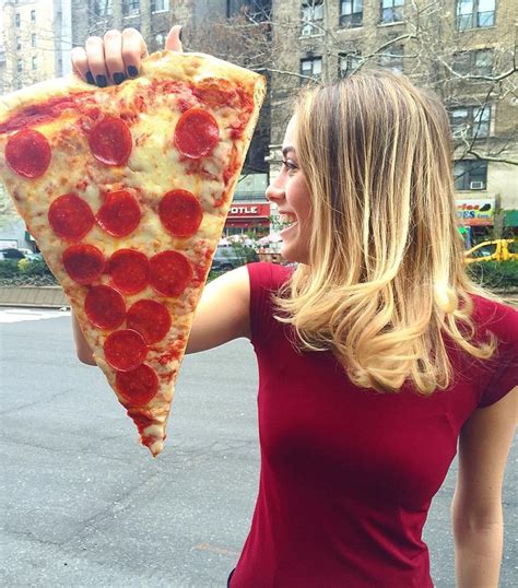 Huge Hand Held Pepperoni Pizza Slice Pic From Instagram Perfect