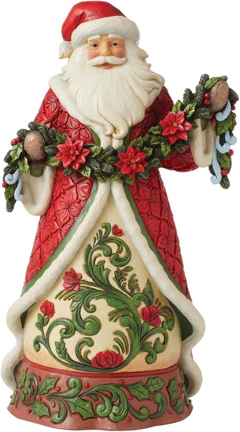 Amazon Enesco Jim Shore Heartwood Creek Four Seasons Mini Santa