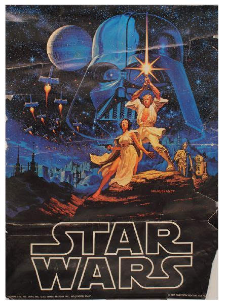 Lot Detail - Star Wars Original 1977 Movie Poster Collection