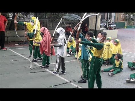 Ekskul Memanah Sd Latihan Panahan Anak Archery Youtube