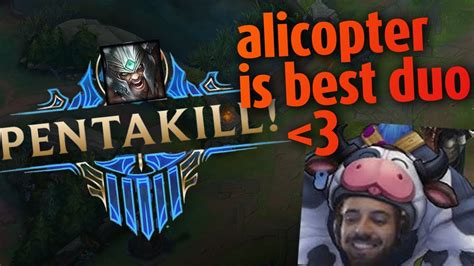 Alicopter Is An INSANE Duo Partner We Hard Carried And Got A Penta