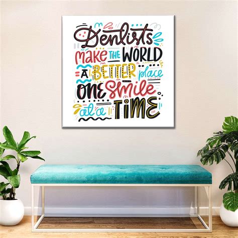 Dentist Appreciation Quote Wall Art | Digital Art