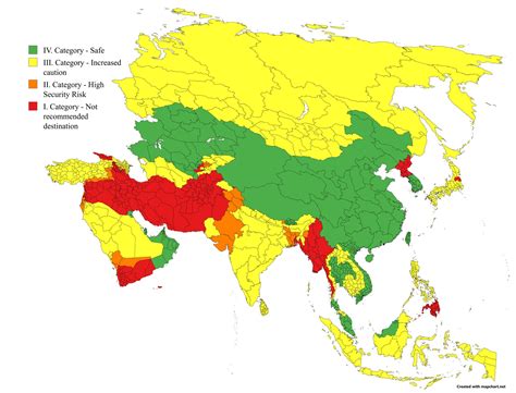 Eurasian - Hungarian Consular Service Travel Advisory regarding Asia