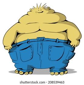 Fat Happy Guy Cartoon Images Stock Photos Vectors Shutterstock