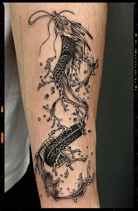 Water Dragon Tattoo | Tatuaje de dragón, Tatuajes, Tatto japones