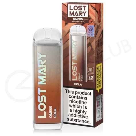 Cola Lost Mary Qm600 Disposable Vape