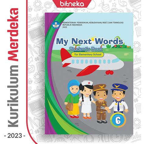 Jual Buku Siswa Bahasa Inggris My Next Words SD MI Kelas 6 Grade 6