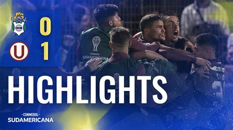 Gimnasia Vs Universitario Highlights Conmebol Sudamericana 2023