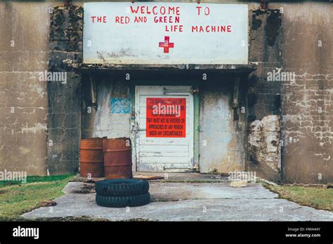 Ajax Bay Hospital Falkland Islands Stock Photo Alamy
