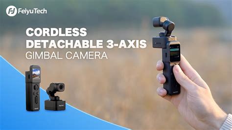 BackerMany Feiyu Pocket 3 Cordless Detachable 3 Axis Gimbal Camera