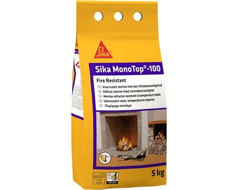 Mortero Refractario Sika Monotop Fire Resistant